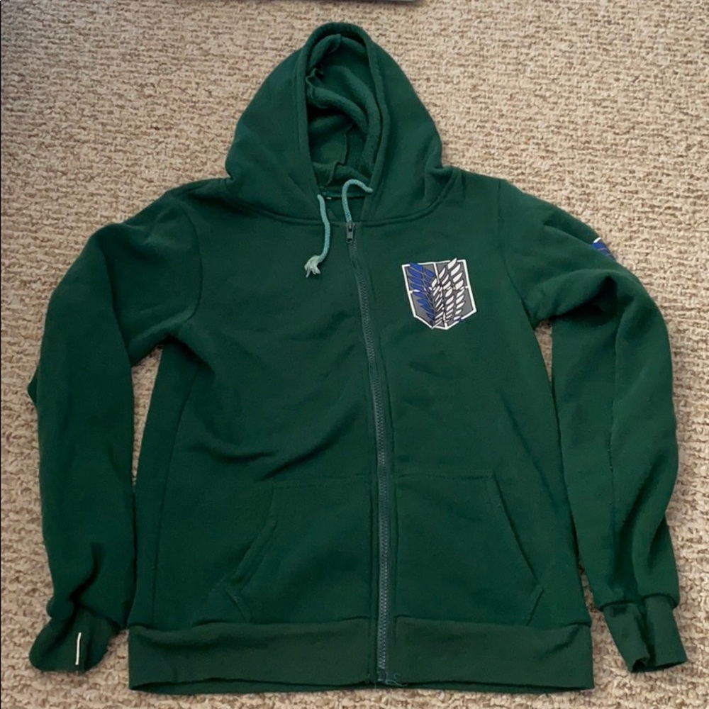 Attack on Titan Zip Up Hoodie